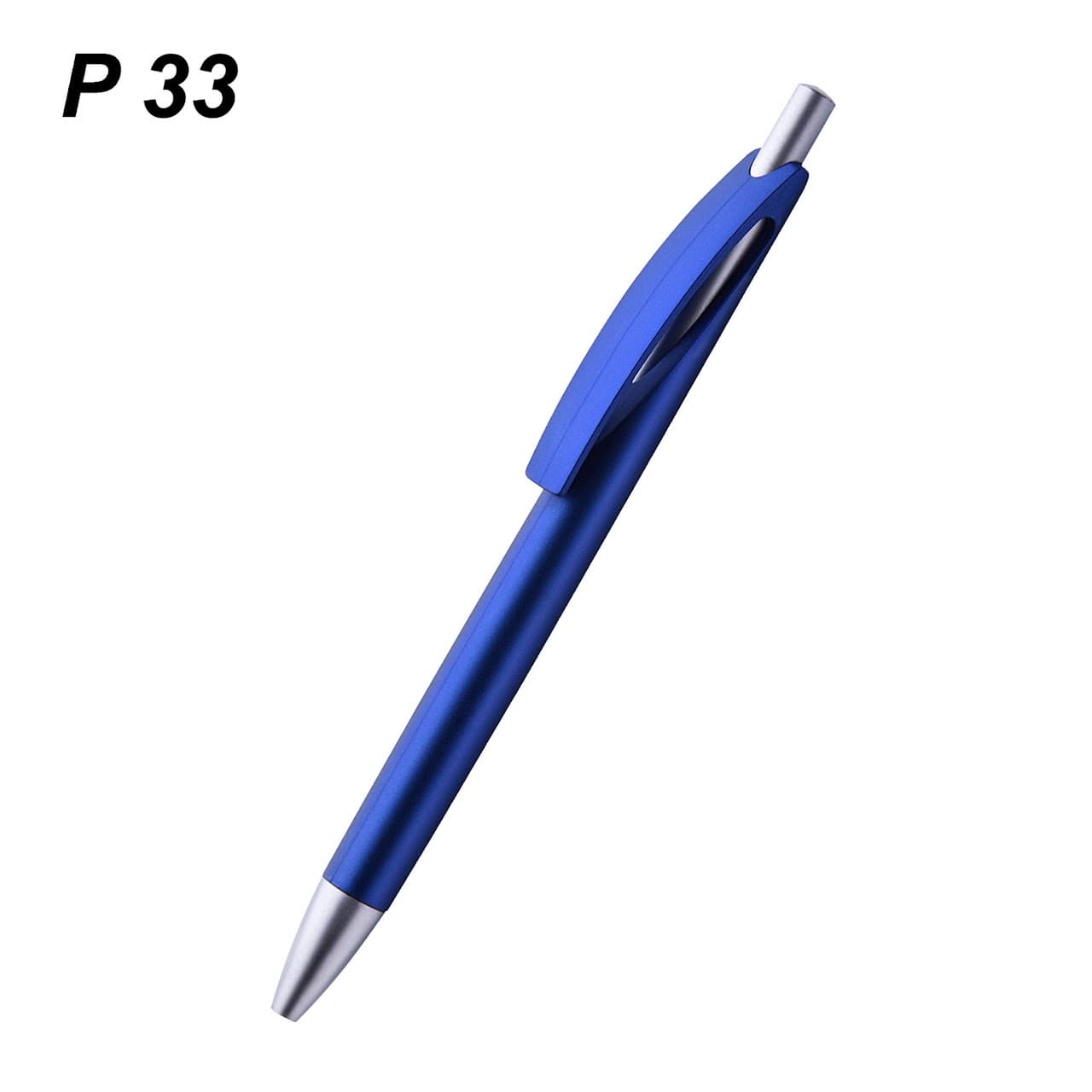 P33 - Curve Blue – custom branded pen
